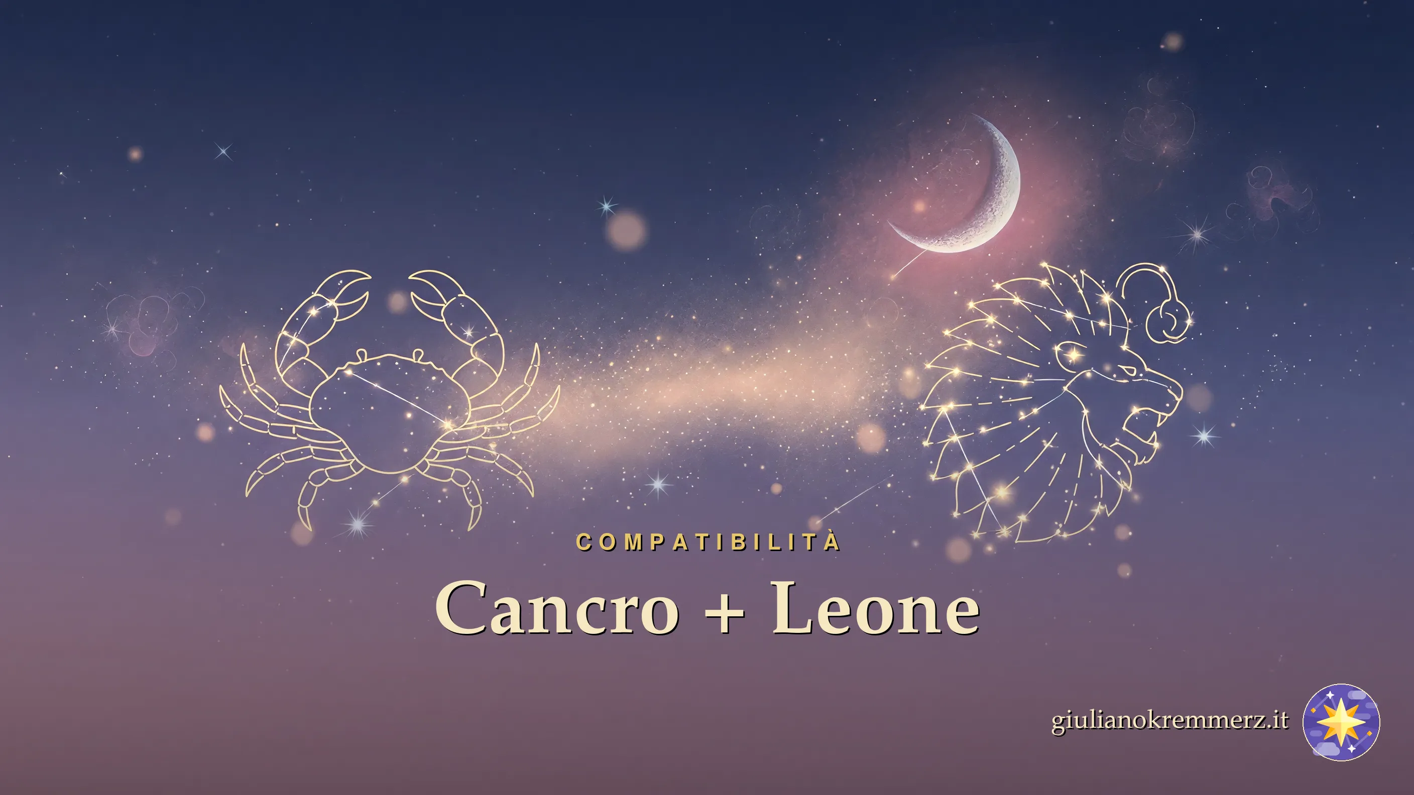 Compatibilità di coppia tra Cancro e Leone: affinità, amore e intesa