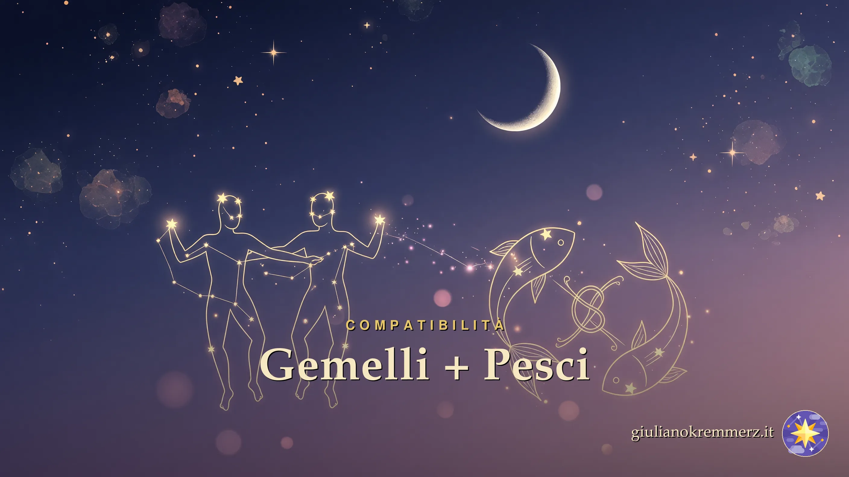 Compatibilità di coppia tra Gemelli e Pesci: affinità, amore e intesa