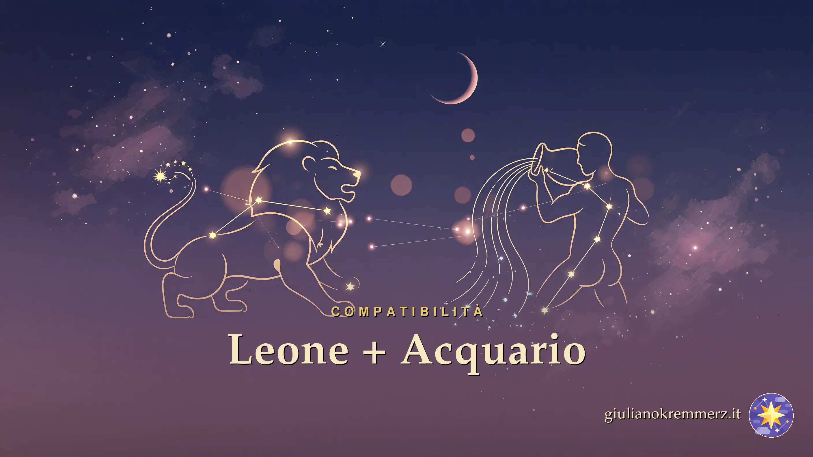 Compatibilità di coppia tra Leone e Acquario: affinità, amore e intesa