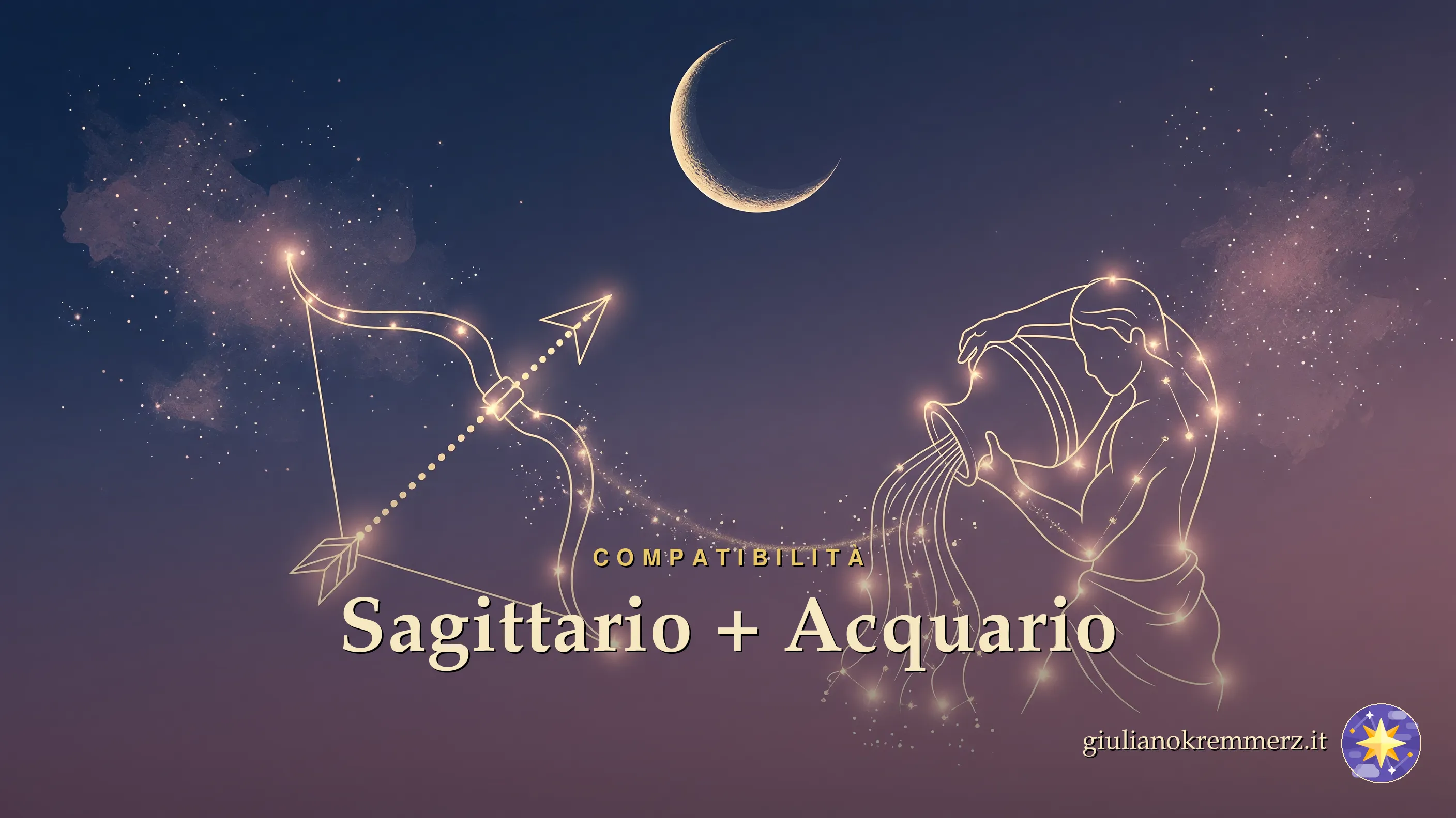 Compatibilità di coppia tra Sagittario e Acquario: affinità, amore e intesa