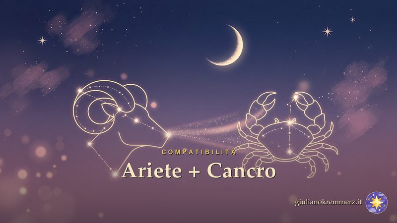 Ariete e Cancro: Ariete e Cancro: Fuoco e Acqua, una coppia che litiga e fa pace.