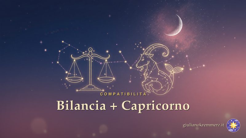 Bilancia e Capricorno: Bilancia e Capricorno: Aria e Terra, leggerezza contro rigore.