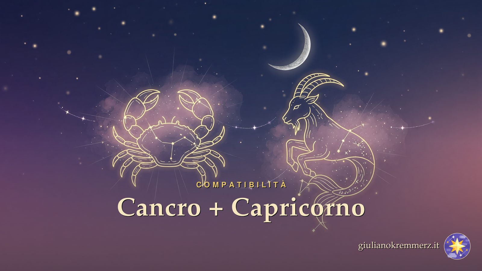 Cancro e Capricorno: Cancro e Capricorno sono segni opposti: casa e responsabilità che si attraggono.