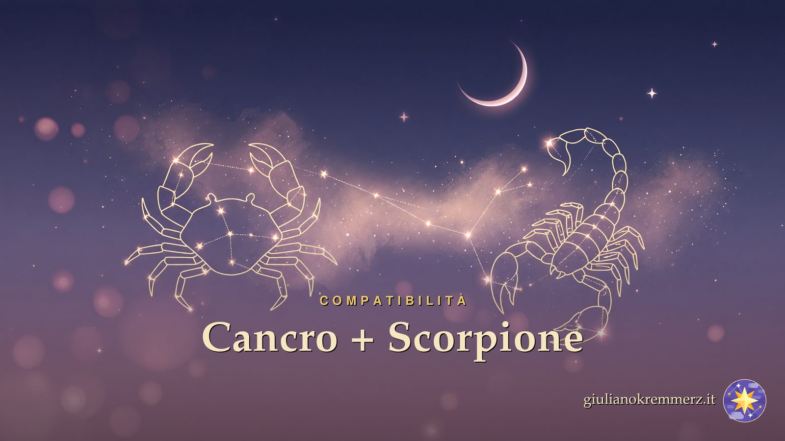 Cancro e Scorpione: Cancro e Scorpione: due segni d'Acqua dall'intesa profondissima.