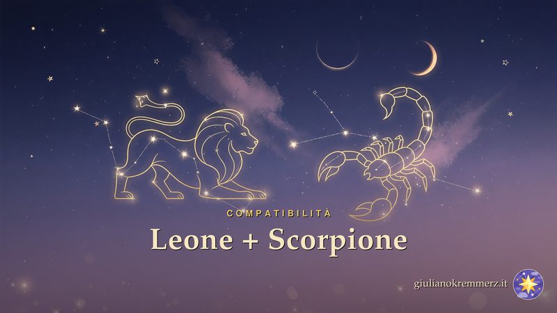 Leone e Scorpione: Leone e Scorpione: Fuoco e Acqua, due segni fissi e intensi.