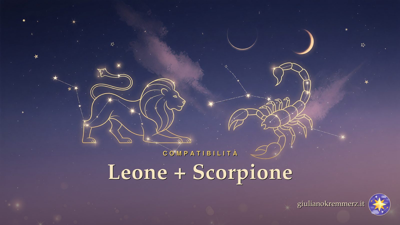 Leone e Scorpione: Leone e Scorpione: Fuoco e Acqua, due segni fissi e intensi.