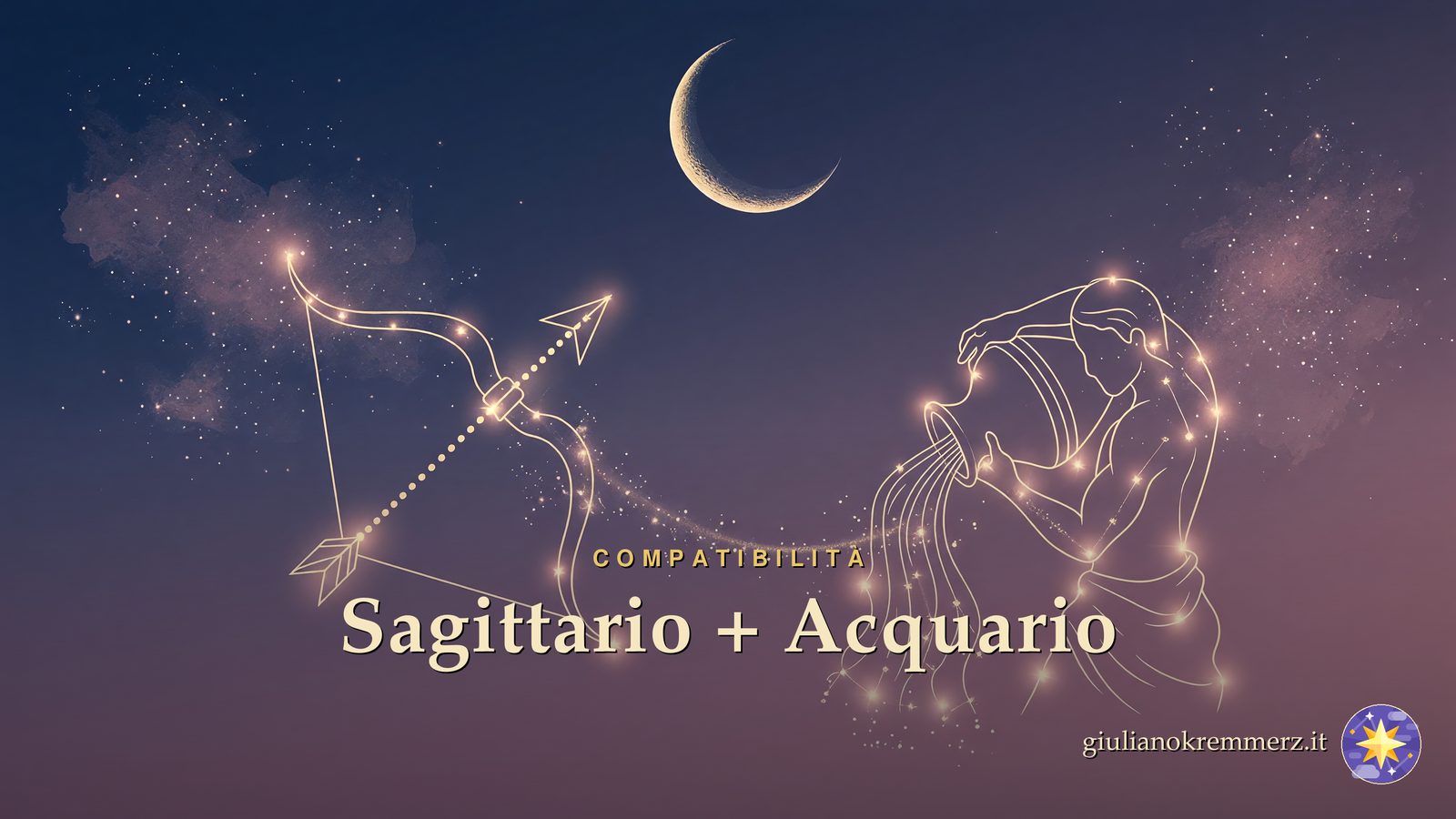 Sagittario e Acquario: Sagittario e Acquario: Fuoco e Aria, una coppia di spiriti liberi.