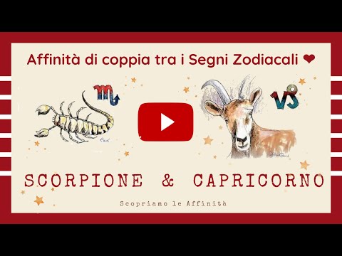 Attrazione tra scorpione e capricorno