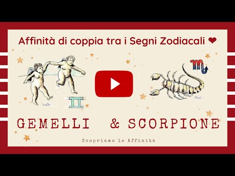 Gemelli e scorpione sessualita